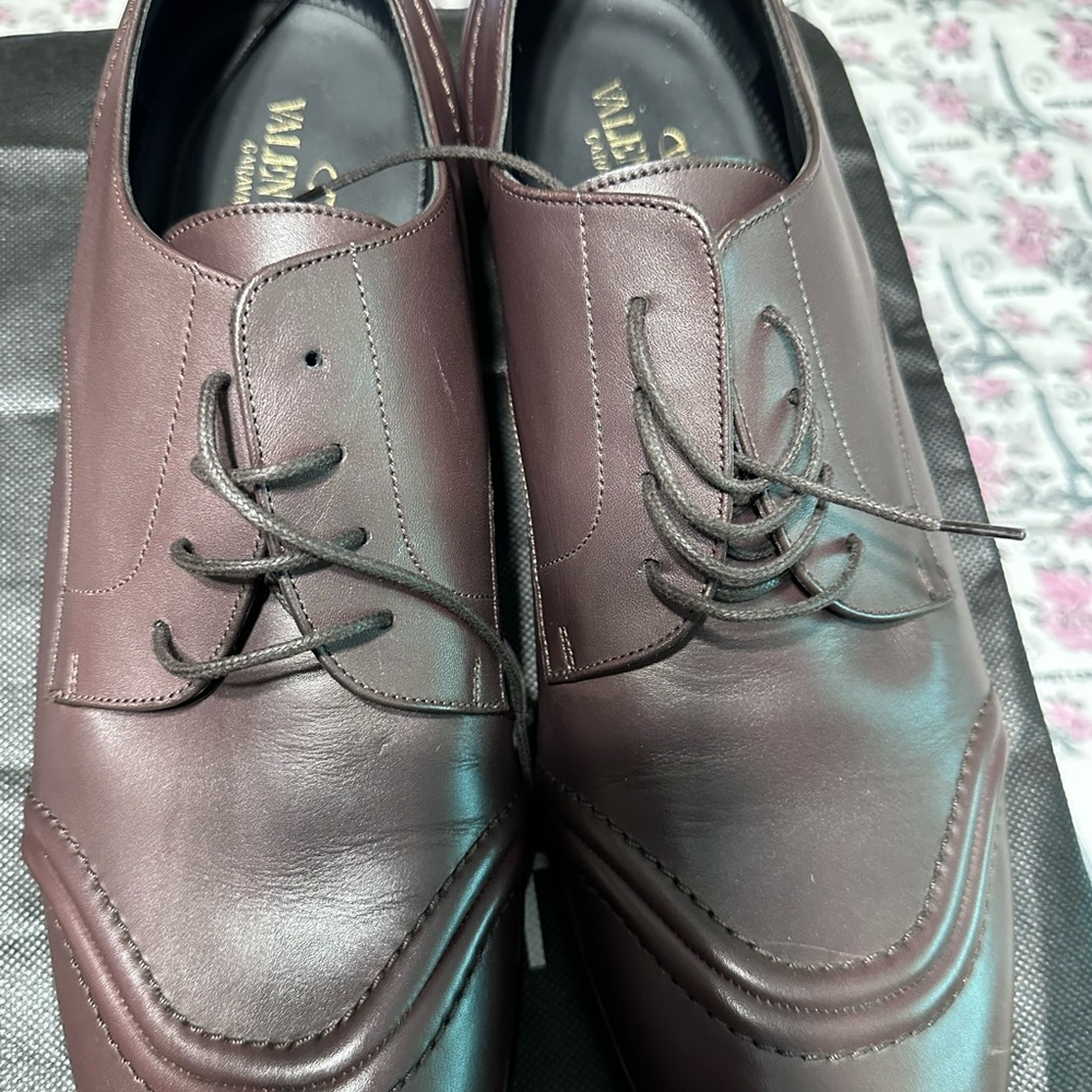 Brand new shoes of Valentino men